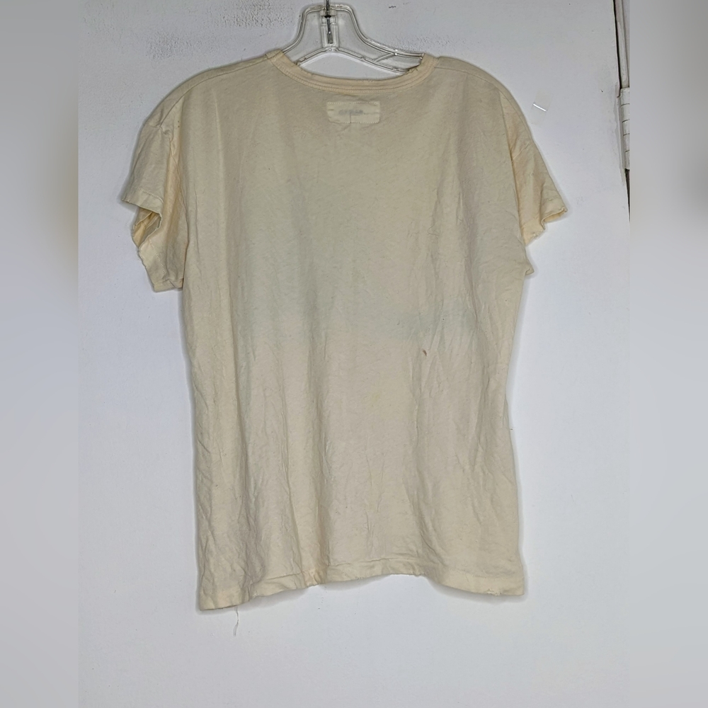 THE GREAT. White Graphic Tee - Picture 4 of 5